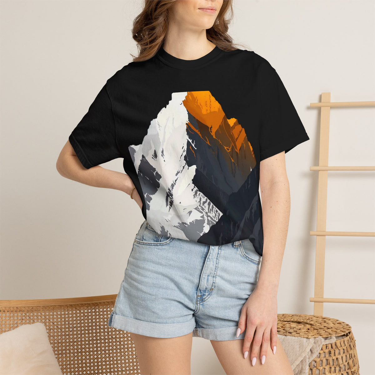Reach Your Summit French Alps Graphic Tee
