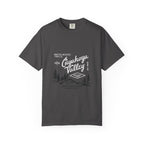 Golden Paw Print Wildlife Graphic Tee
