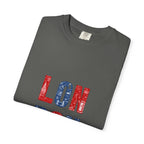 London Icons Pattern Typography Graphic Tee | British Pop Culture Illustration