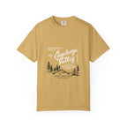 Golden Paw Print Wildlife Graphic Tee