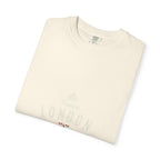 England London Vintage Crest Graphic Tee | Royal Crown Coat of Arms Design