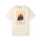 Windy City Chicago Retro Sunset Skyline Graphic Tee