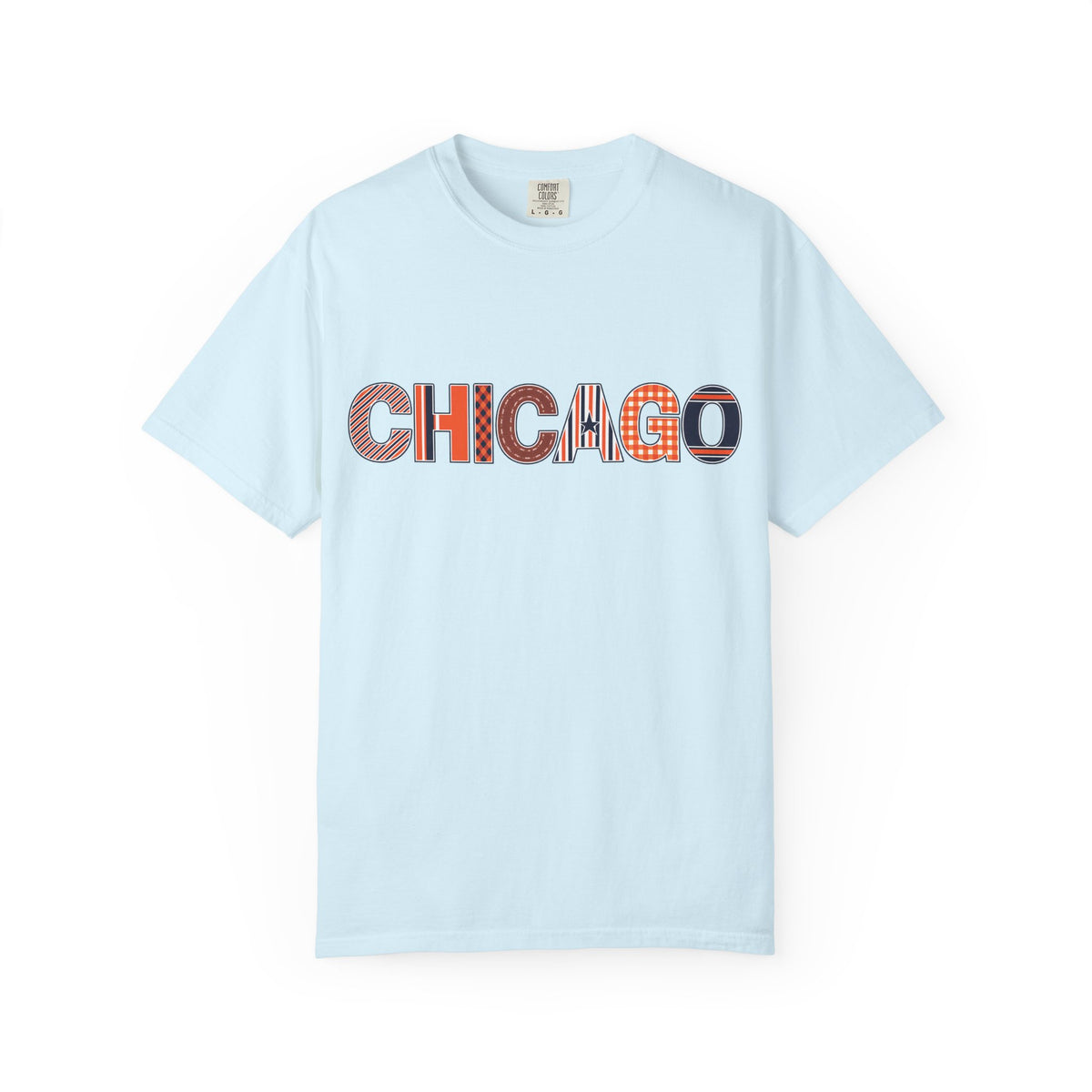 Chicago Skyline Watercolor Autumn Graphic Tee