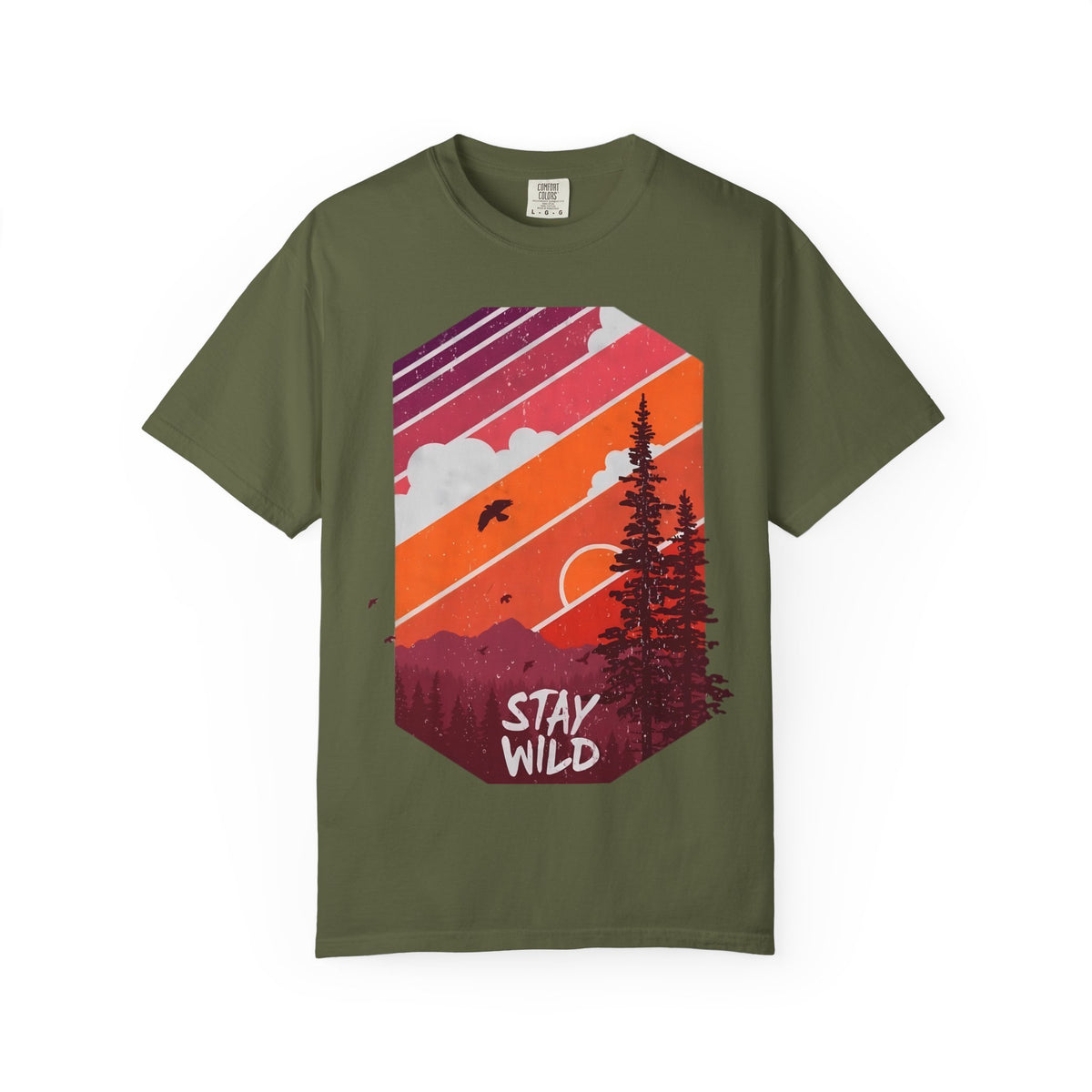 Golden Wolf Graphic Tee