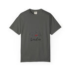 London Tower Bridge Watercolor Sketch Graphic Tee | Big Ben Red Bus Design